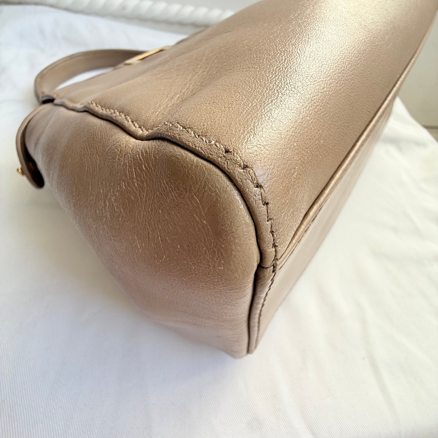 Fendi - Peekaboo - Leather - Brown - (small)