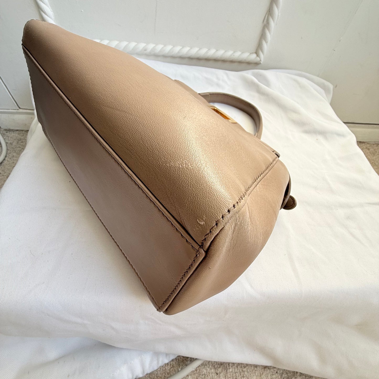 Fendi - Peekaboo - Leather - Brown - (small)