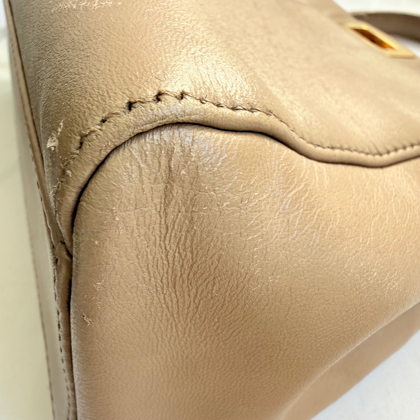 Fendi - Peekaboo - Leather - Brown - (small)