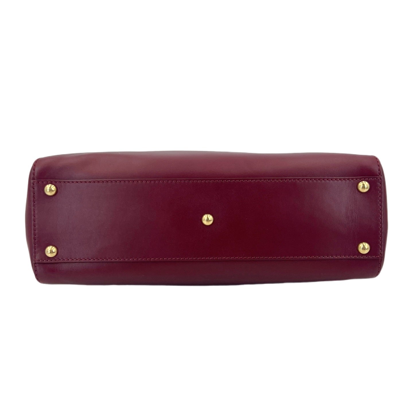 Fendi - Peekaboo - Leather - Burgundy - (medium)