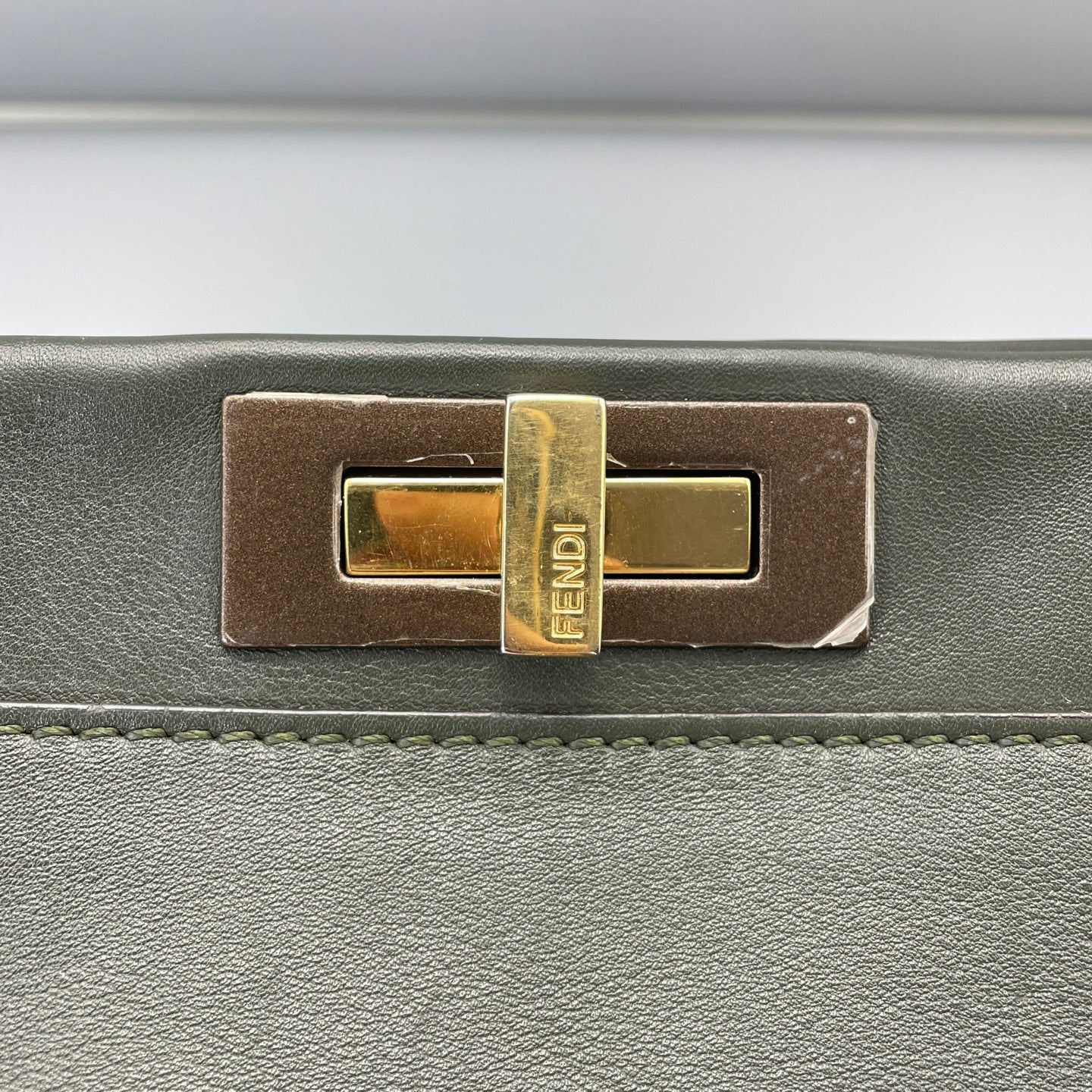 Fendi - Peekaboo - Leather - Green - (medium)