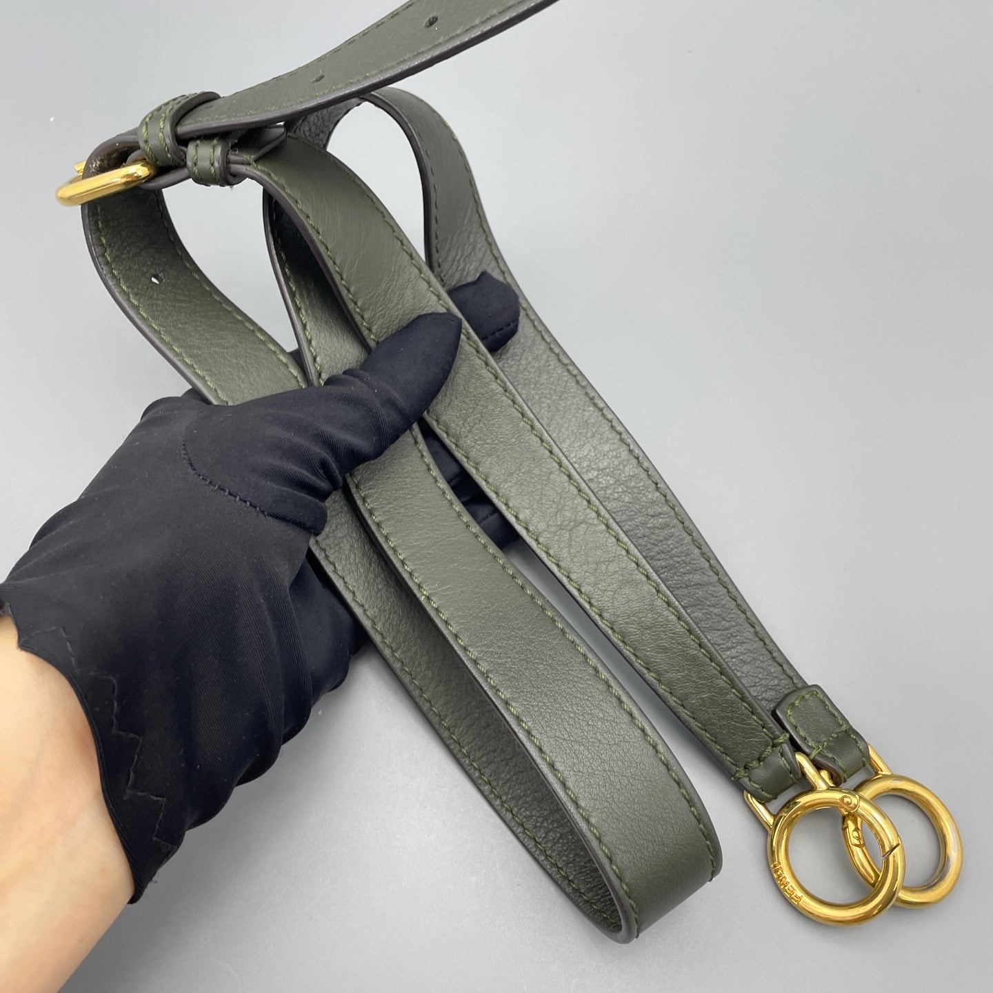 Fendi - Peekaboo - Leather - Green - (medium)