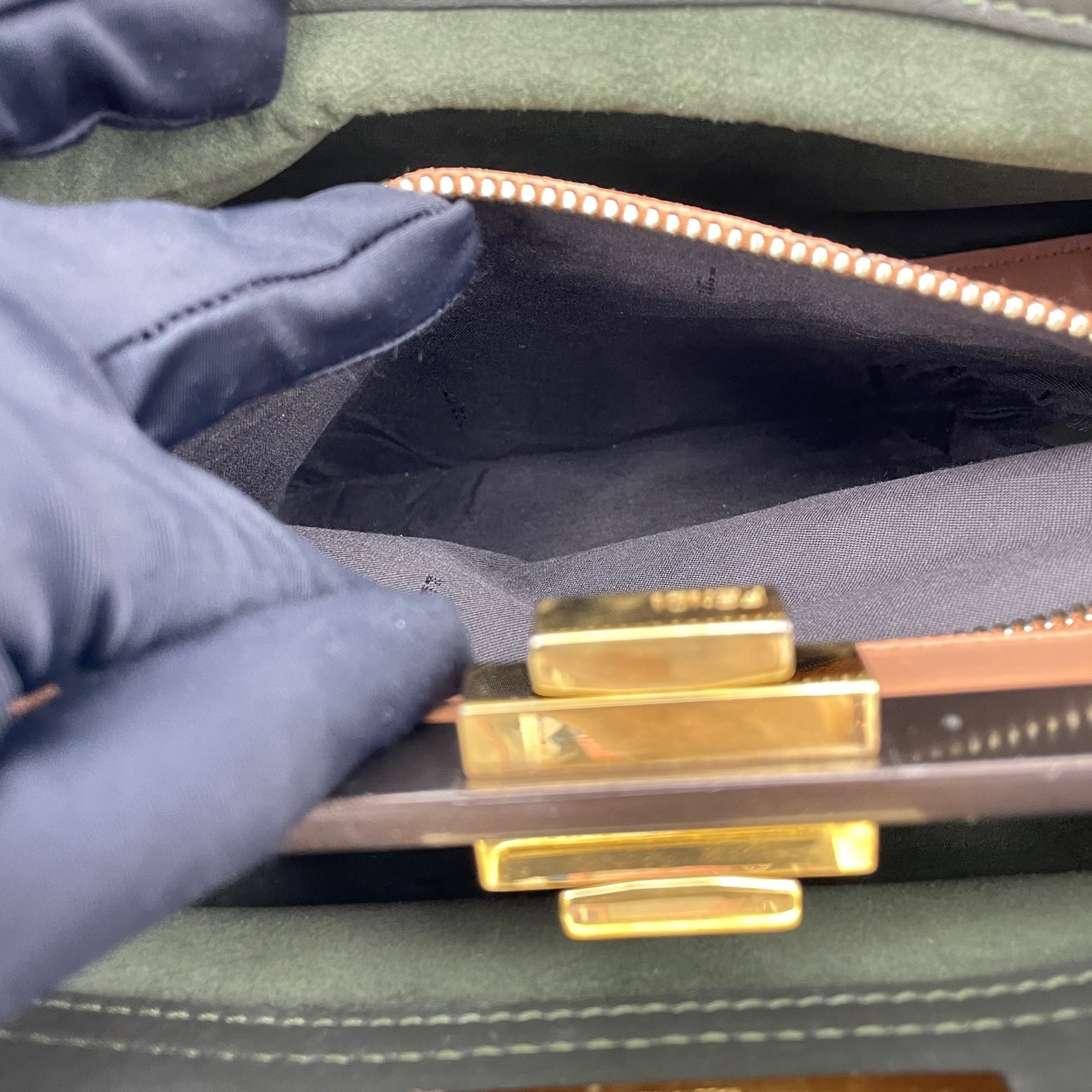 Fendi - Peekaboo - Leather - Green - (medium)