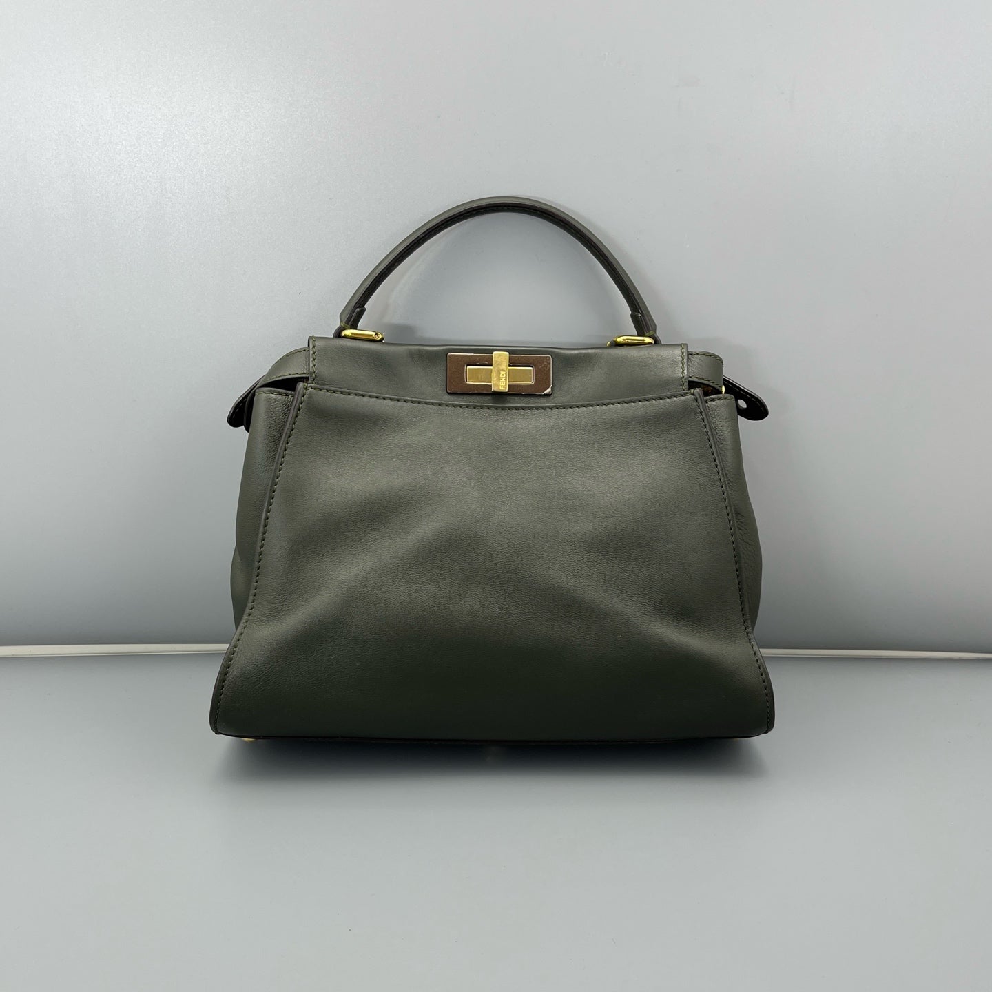 Fendi - Peekaboo - Leather - Green - (medium)