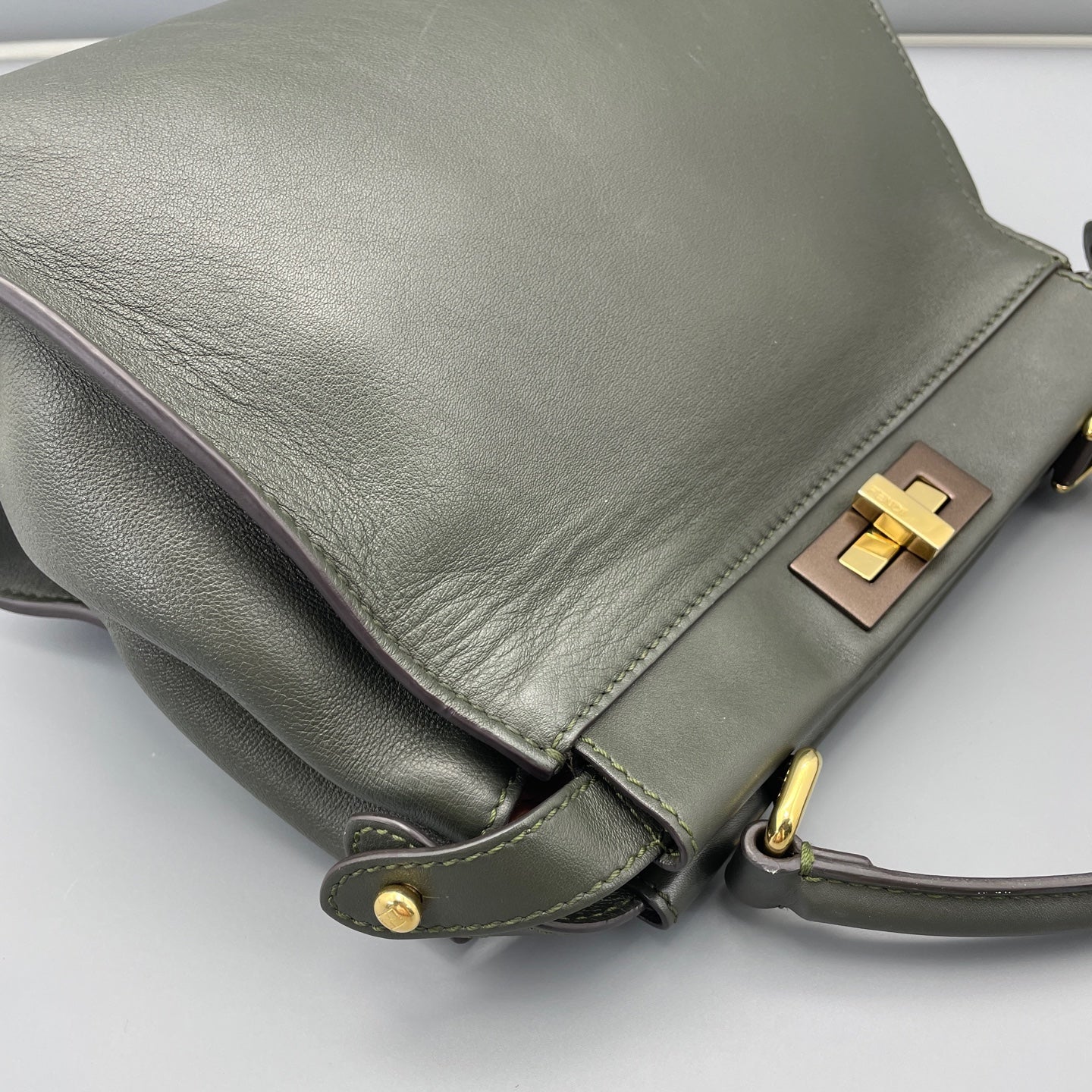 Fendi - Peekaboo - Leather - Green - (medium)