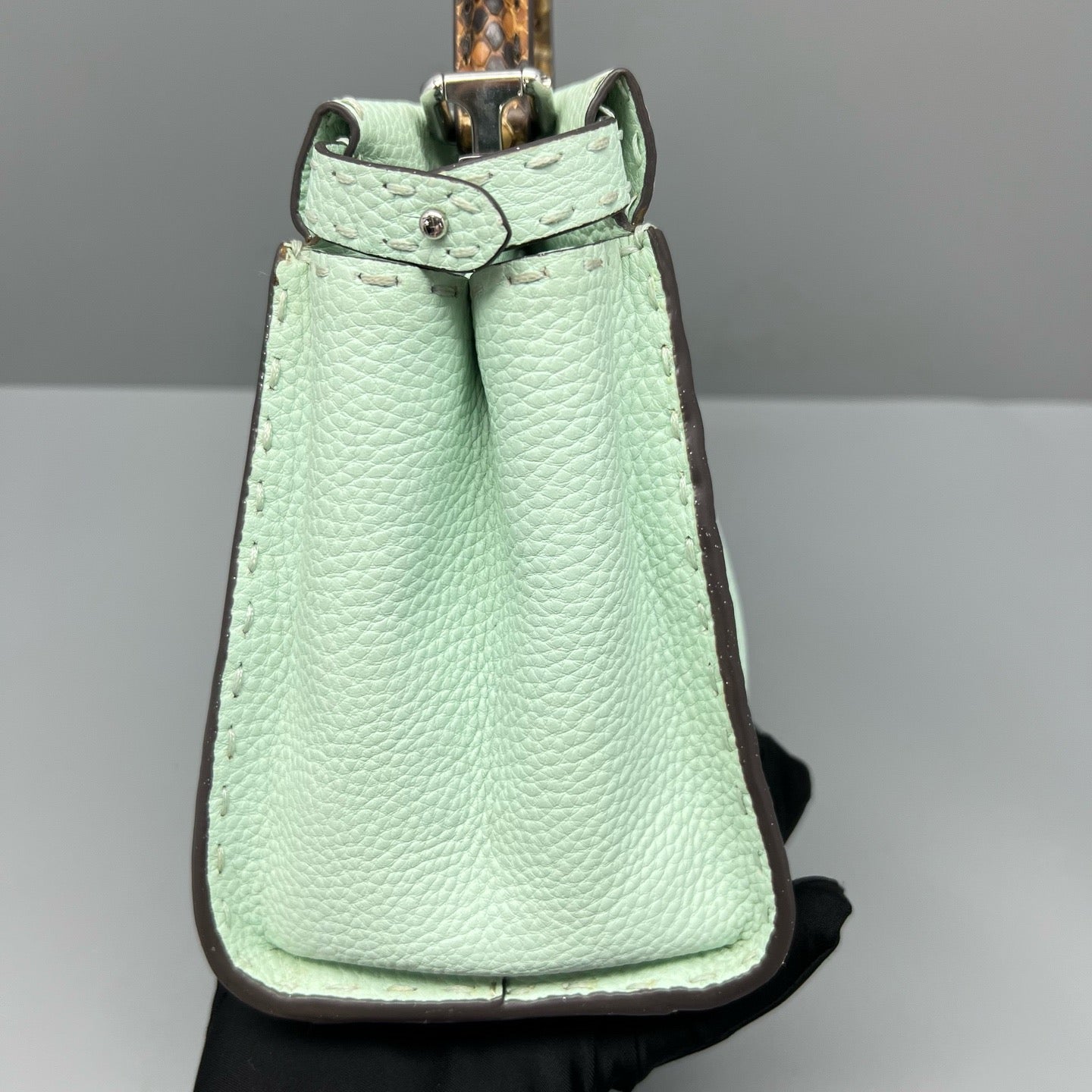 Fendi - Peekaboo - Leather - Green - (Small)