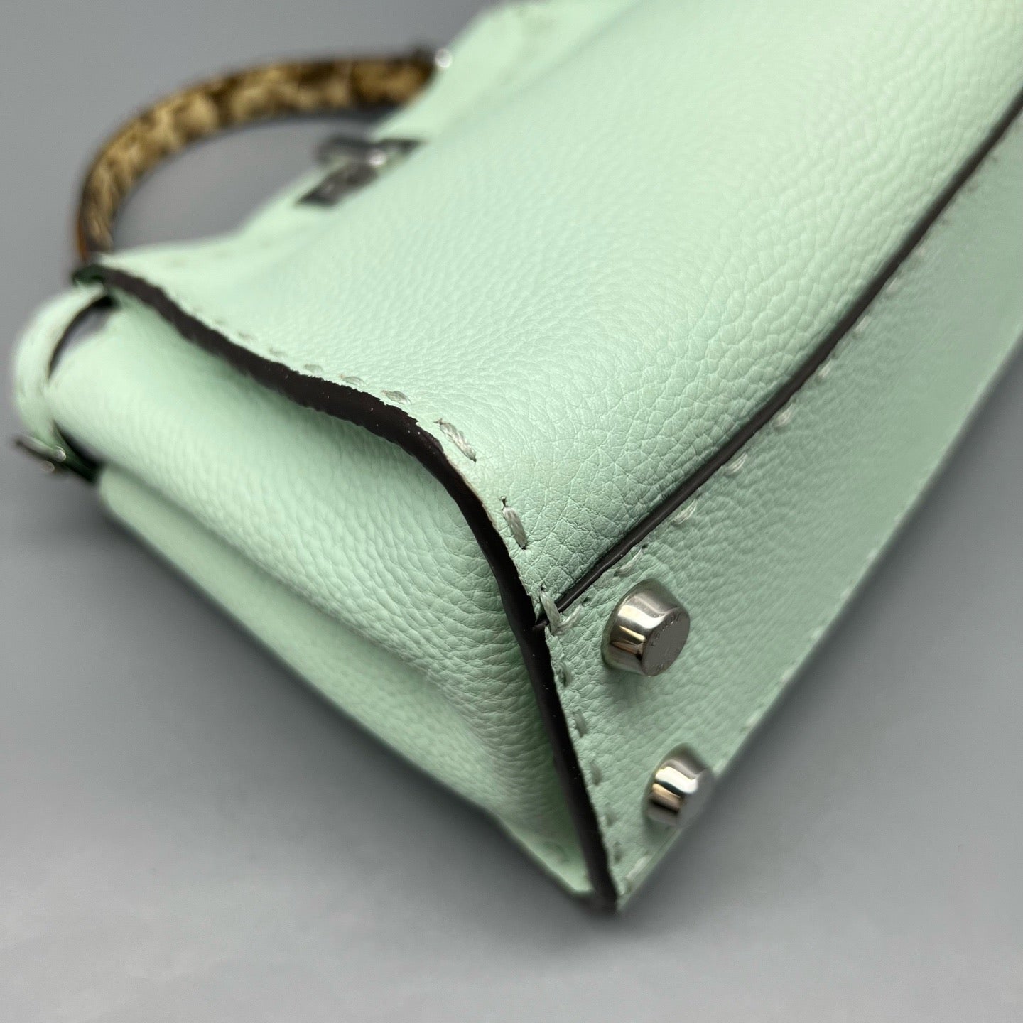 Fendi - Peekaboo - Leather - Green - (Small)
