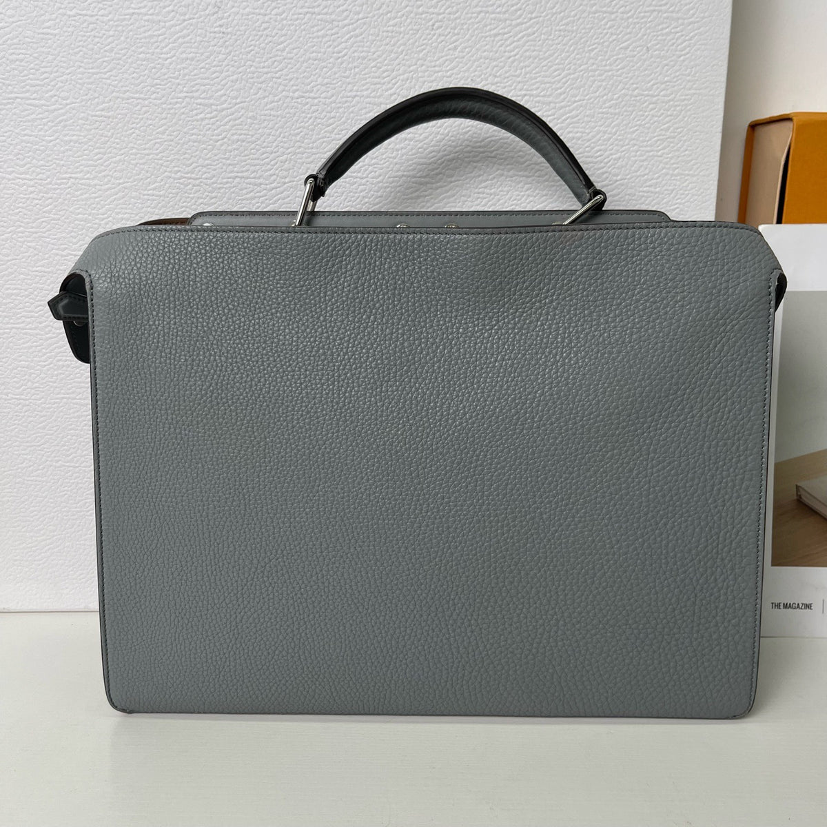 Fendi - Peekaboo - Leather - Grey - (Large)