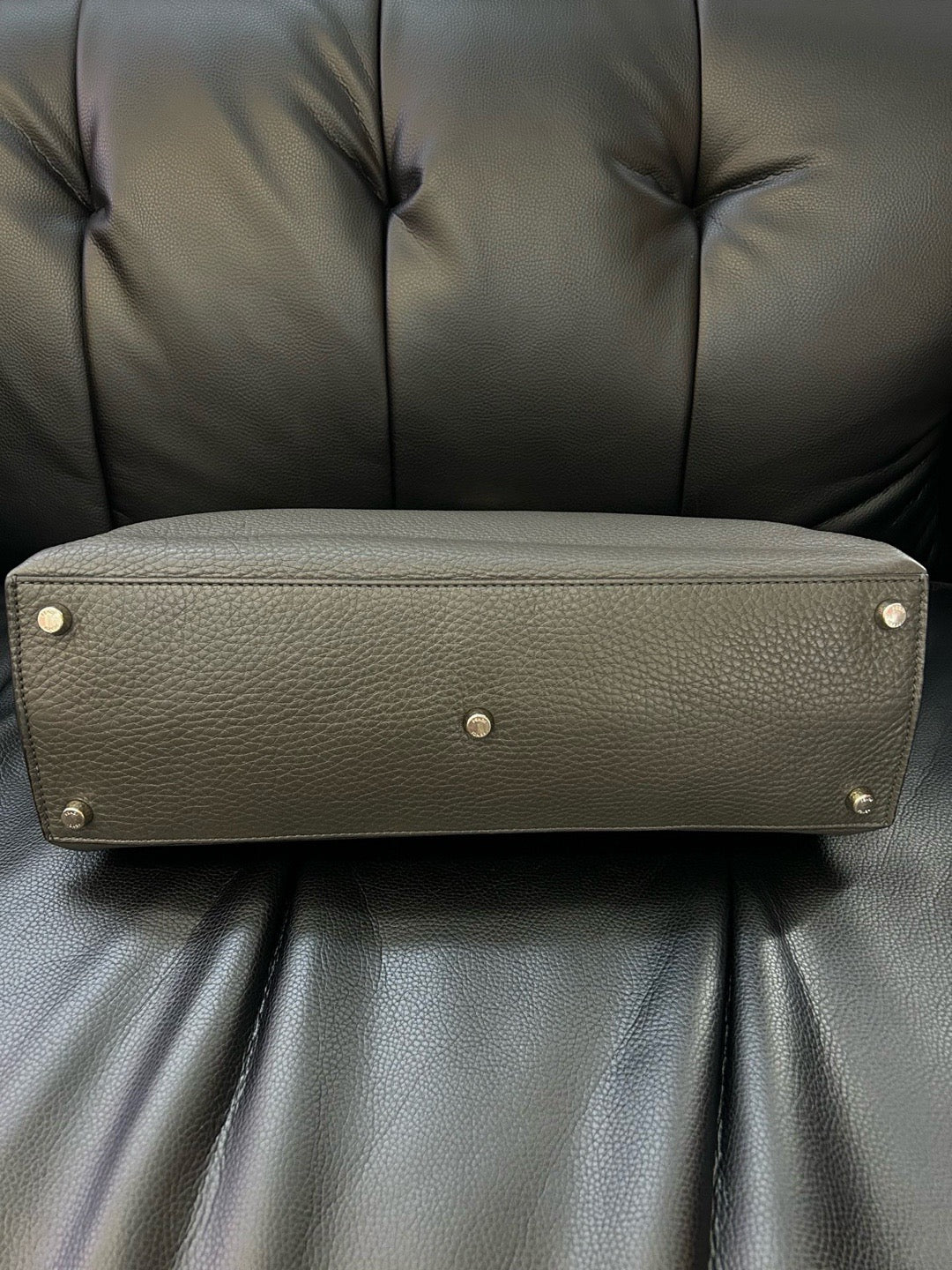 Fendi - Peekaboo - Leather - Grey - (large)