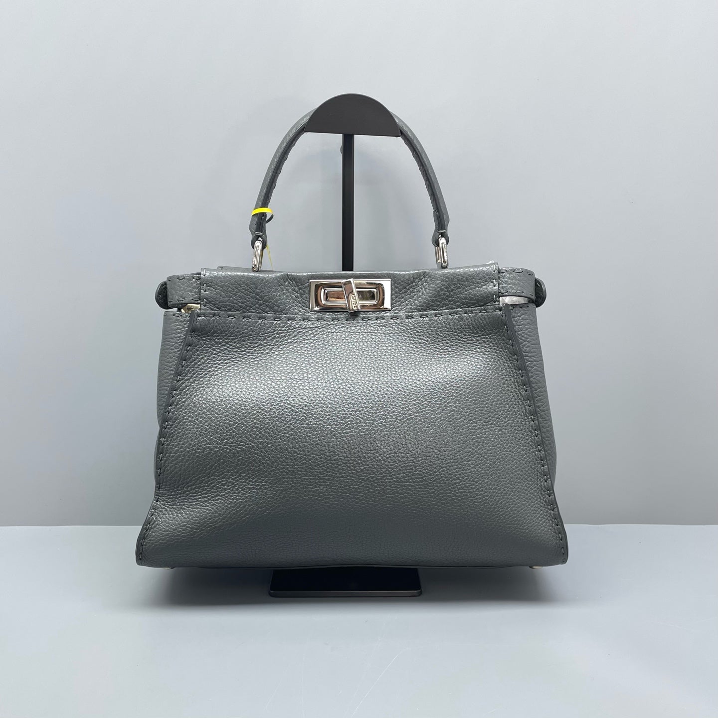 Fendi - Peekaboo - Leather - Grey - (medium)