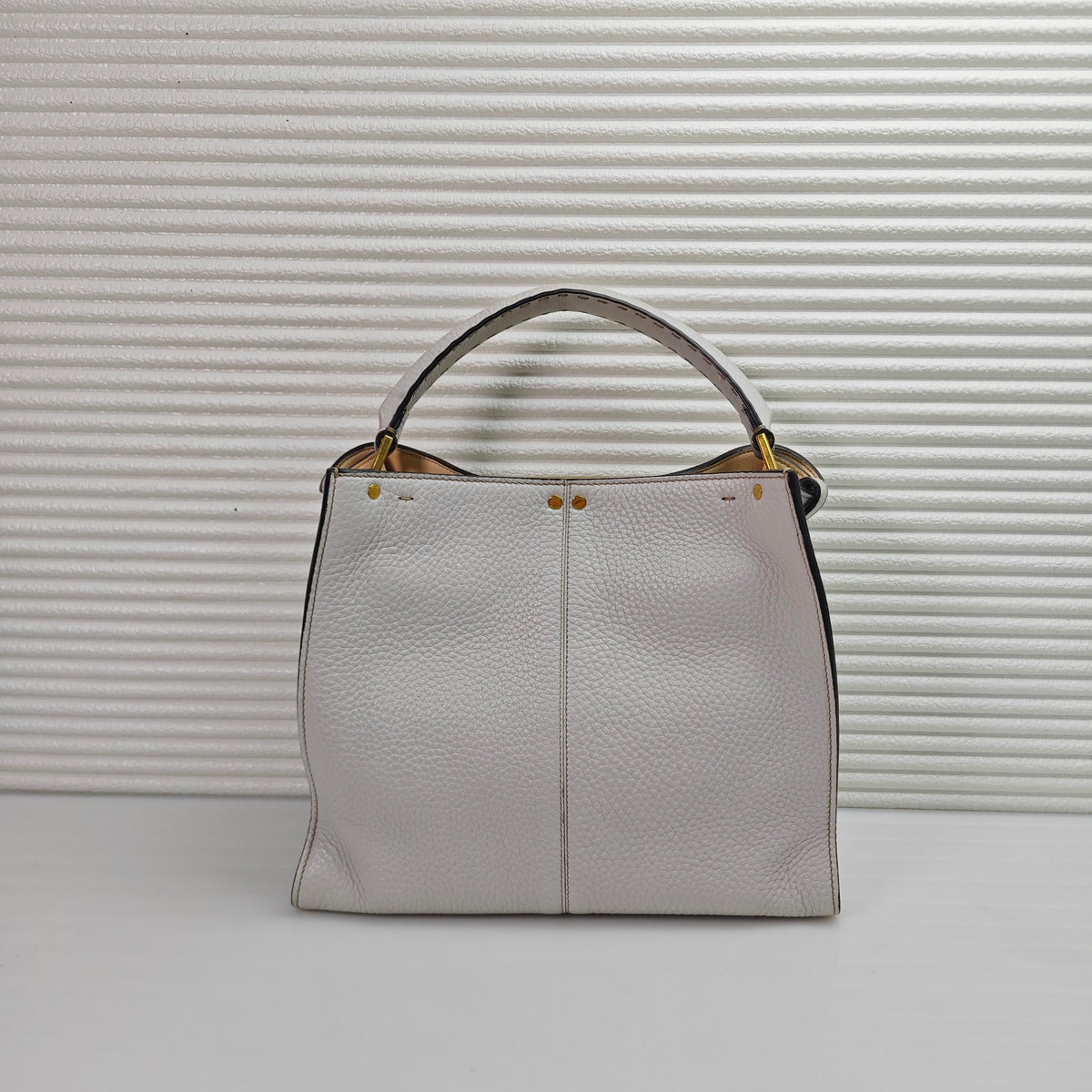 Fendi - Peekaboo - Leather - Grey - (medium)