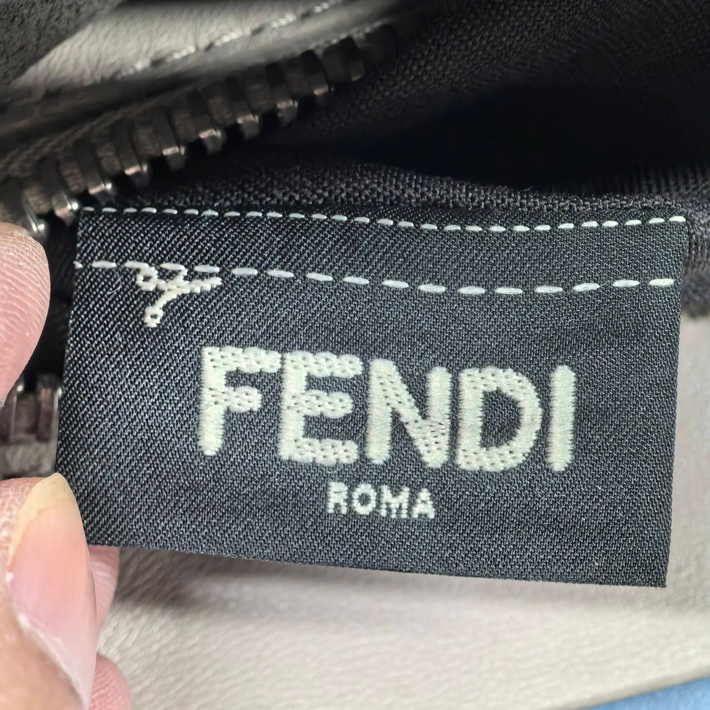 Fendi - Peekaboo - Leather - Grey - (medium)