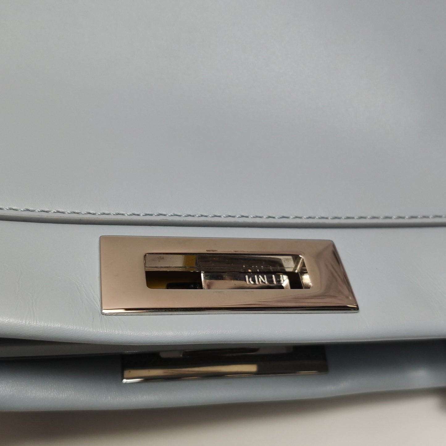 Fendi - Peekaboo - Leather - Grey - (medium)