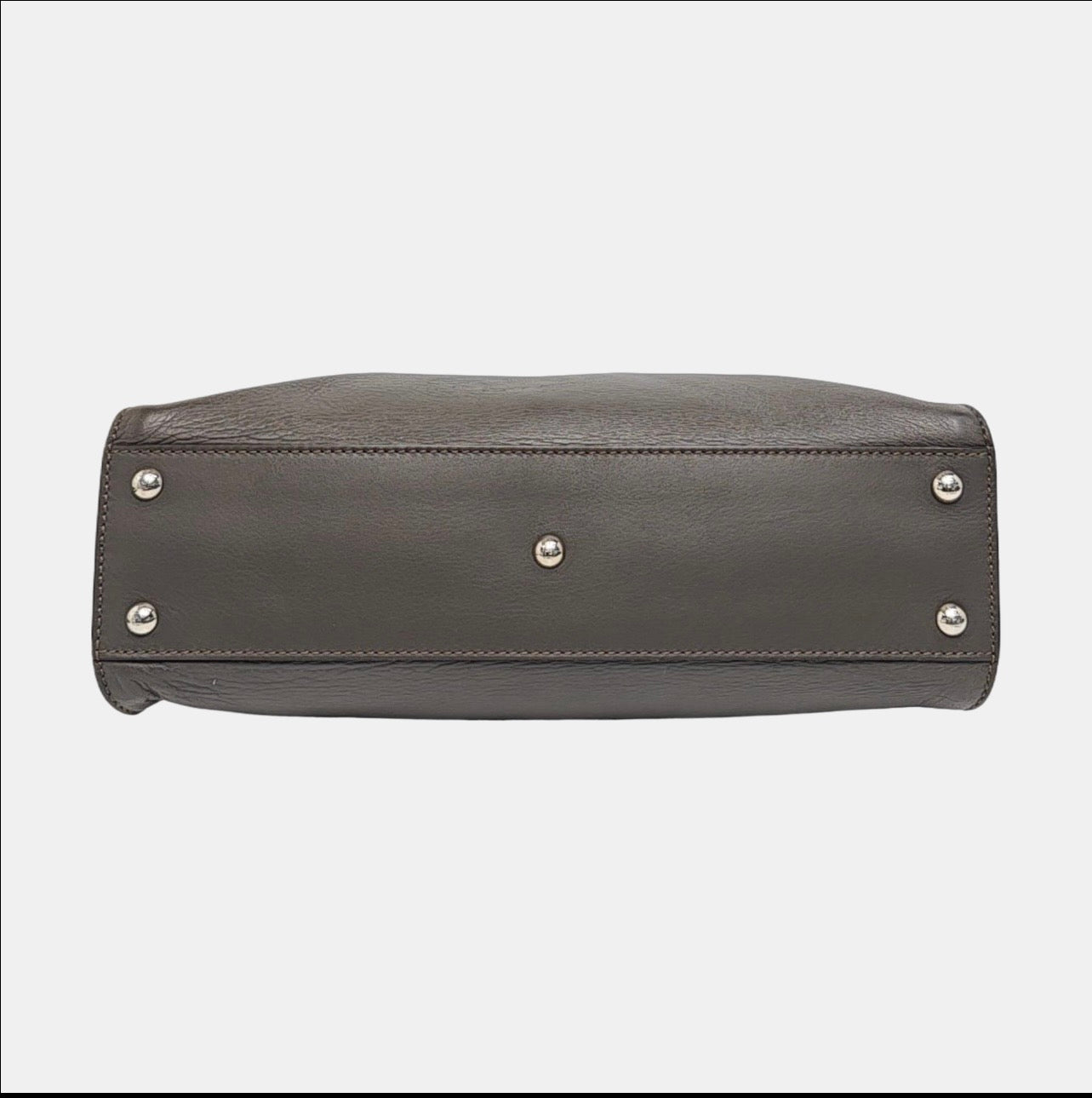 Fendi - Peekaboo - Leather - Grey - (medium)