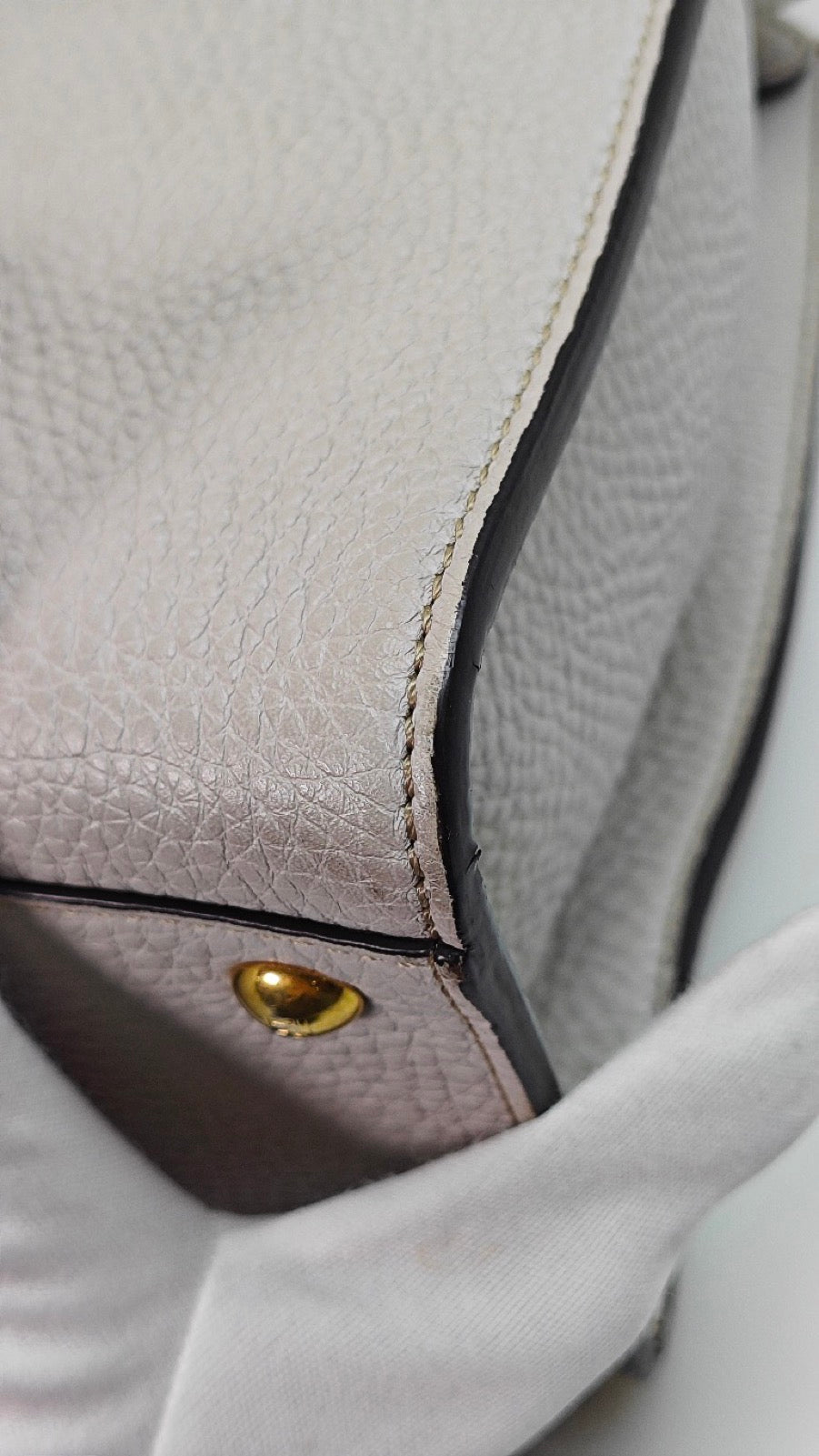 Fendi - Peekaboo - Leather - Grey - (medium)