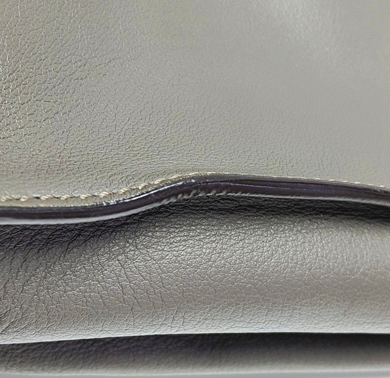 Fendi - Peekaboo - Leather - Grey - (medium)