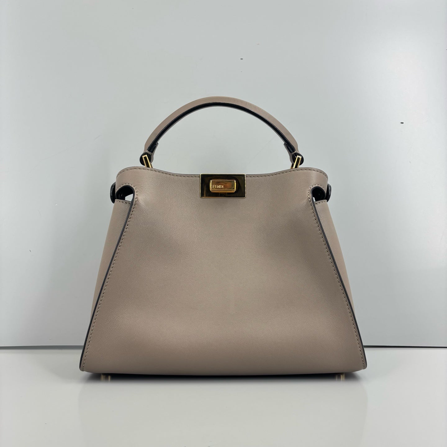 Fendi - Peekaboo - Leather - Grey - (Small)