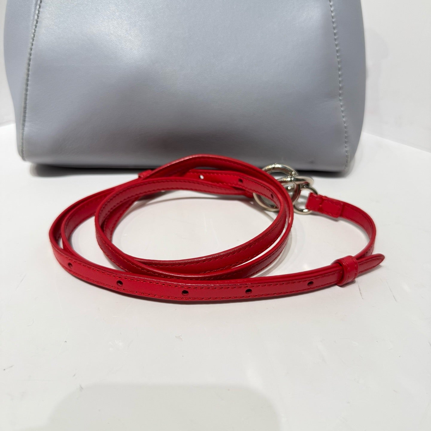 Fendi - Peekaboo - Leather - Grey - (small)