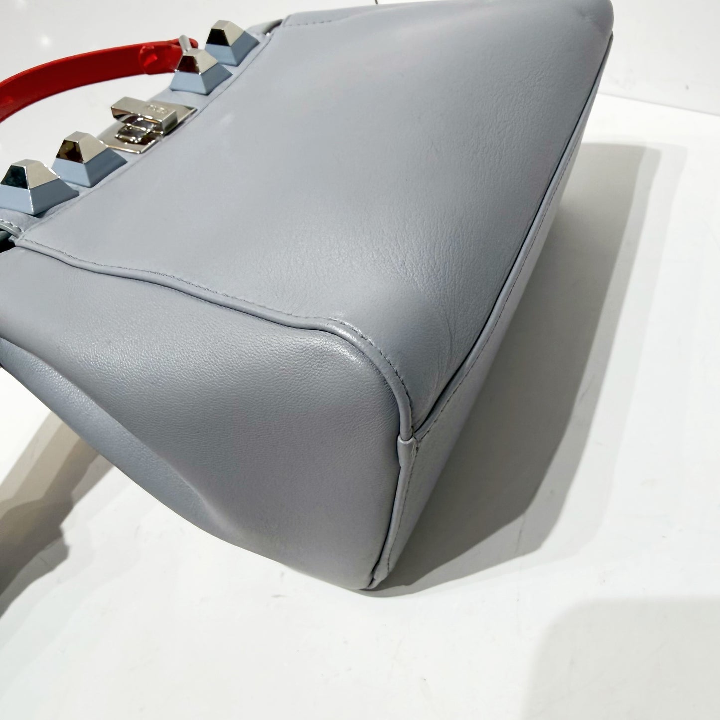 Fendi - Peekaboo - Leather - Grey - (small)