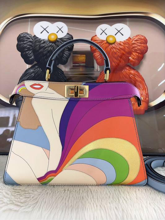 Fendi - Peekaboo - Leather - Multicolour