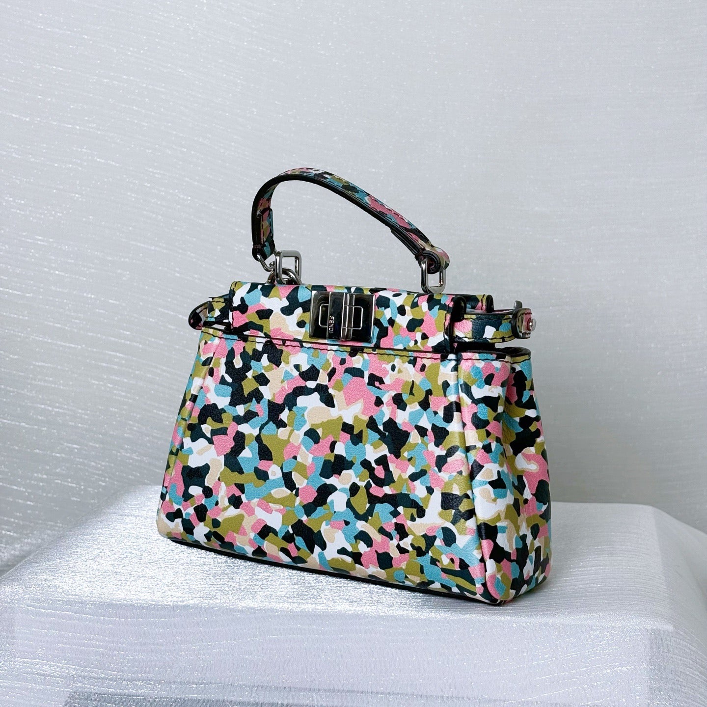 Fendi - Peekaboo - Leather - Multicolour - (mini)