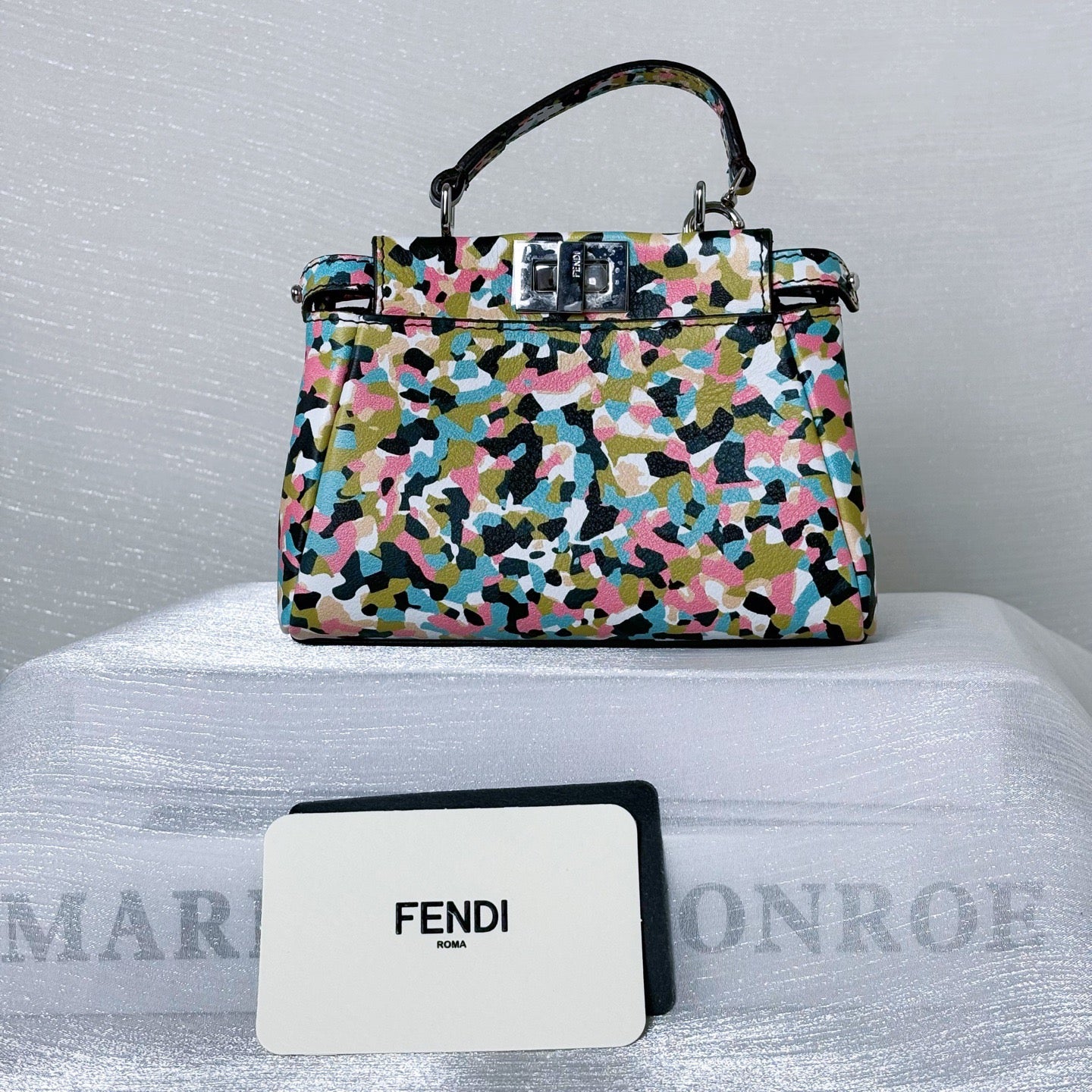 Fendi - Peekaboo - Leather - Multicolour - (mini)