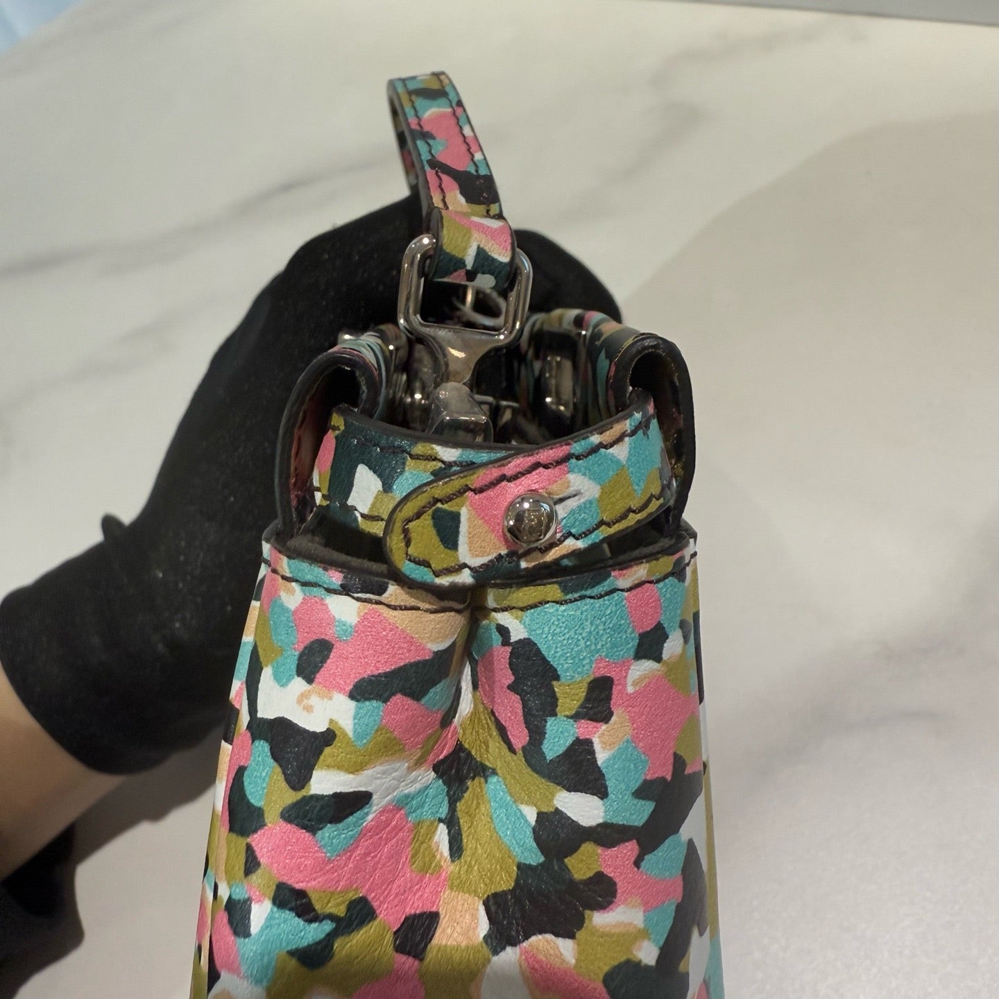 Fendi - Peekaboo - Leather - Multicolour - (mini)