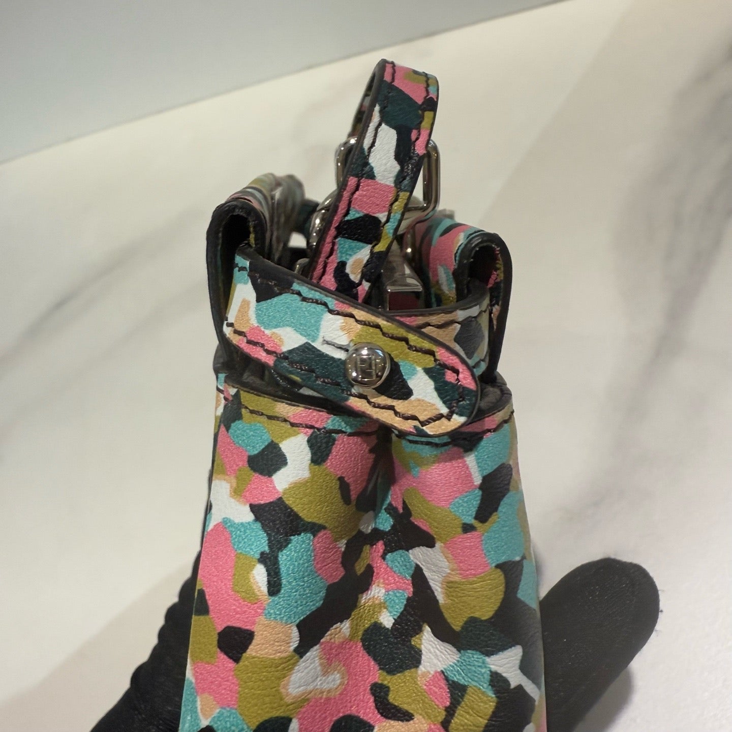 Fendi - Peekaboo - Leather - Multicolour - (mini)