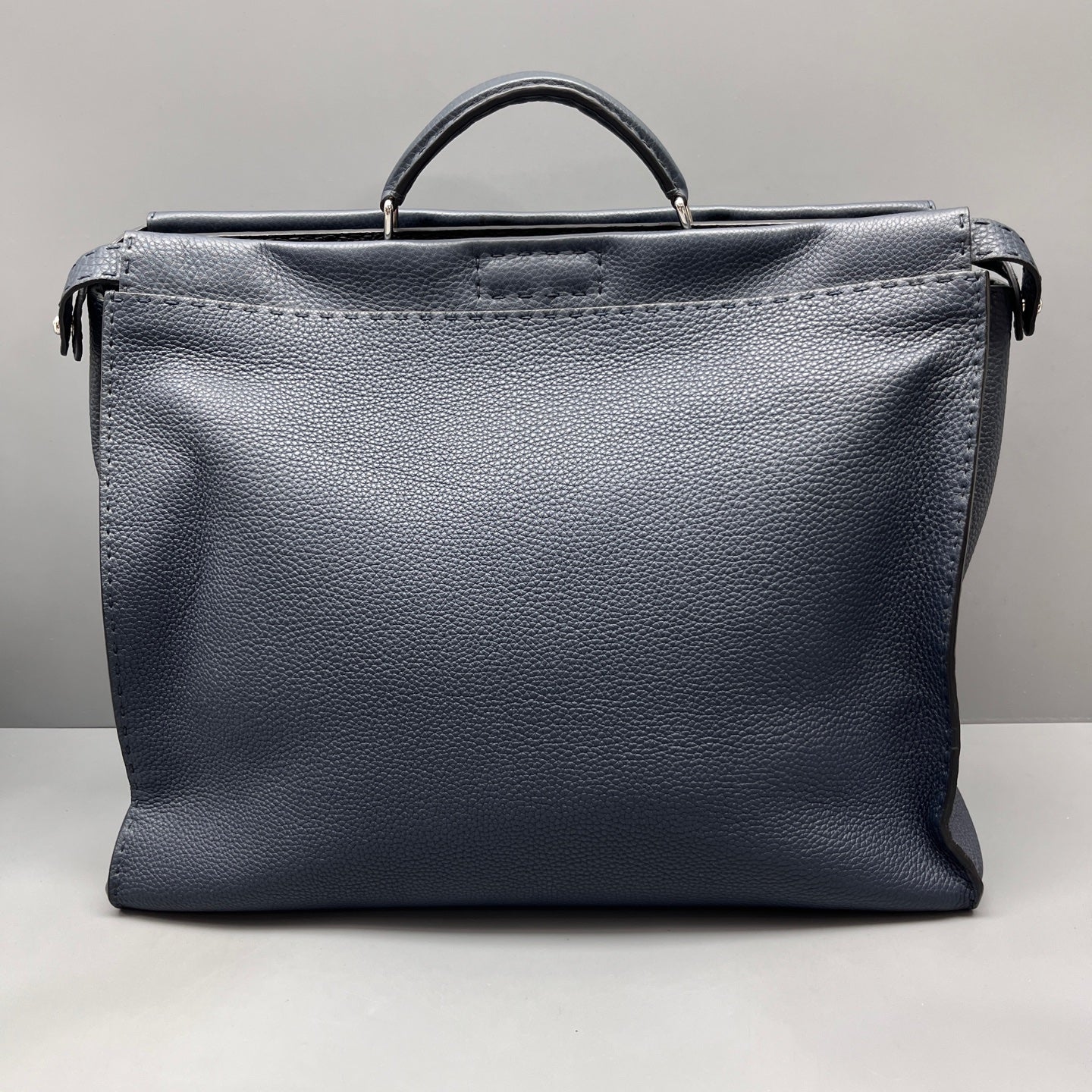 Fendi - Peekaboo - Leather - Navy - (Large)