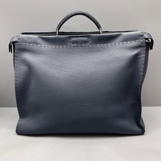 Fendi - Peekaboo - Leather - Navy - (Large)