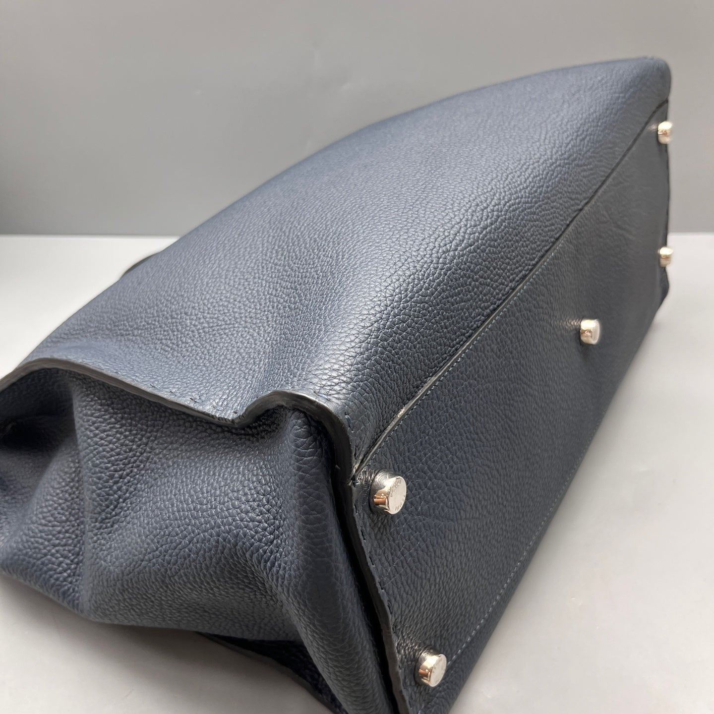 Fendi - Peekaboo - Leather - Navy - (Large)