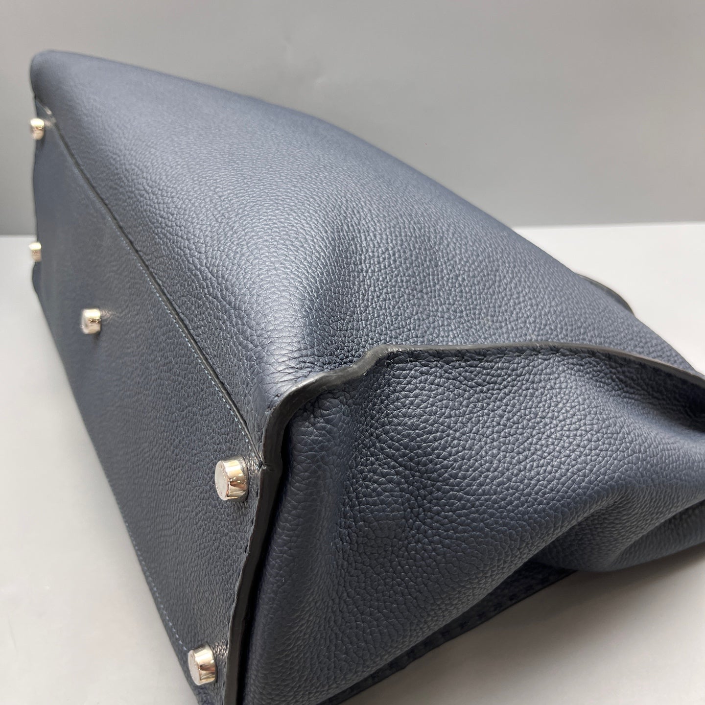 Fendi - Peekaboo - Leather - Navy - (Large)