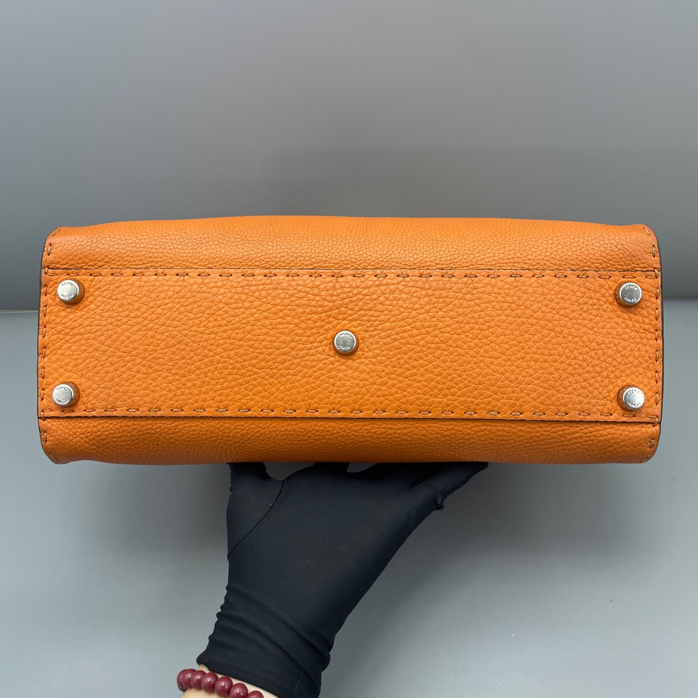 Fendi - Peekaboo - Leather - Orange - (medium)