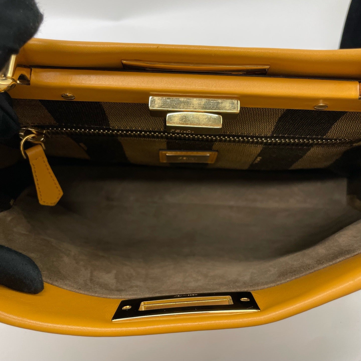 Fendi - Peekaboo - Leather - Orange - (medium)