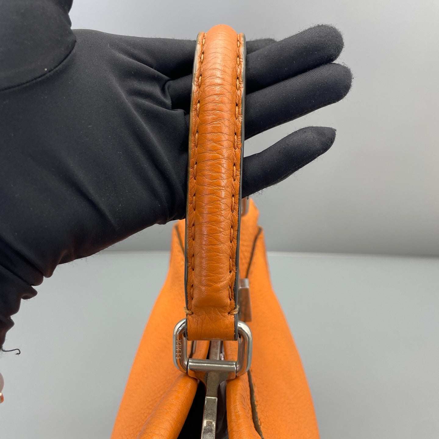 Fendi - Peekaboo - Leather - Orange - (medium)