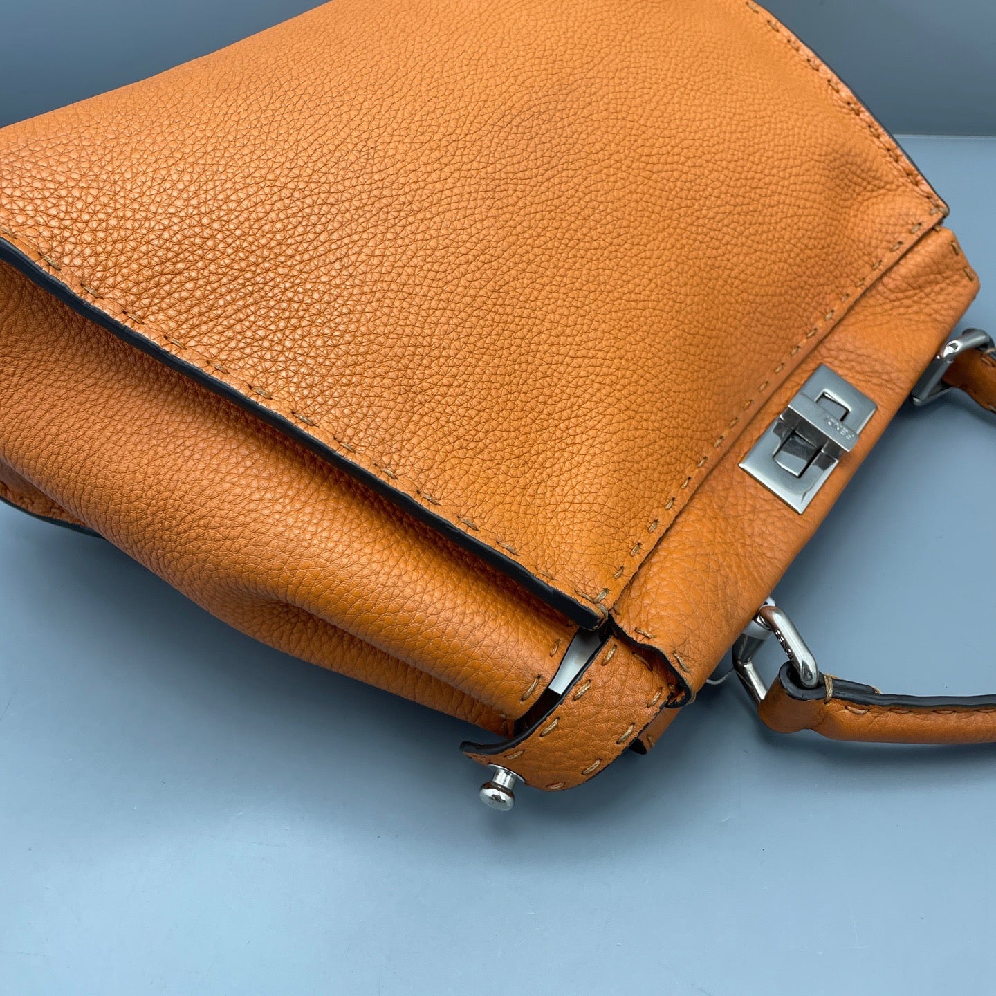 Fendi - Peekaboo - Leather - Orange - (medium)