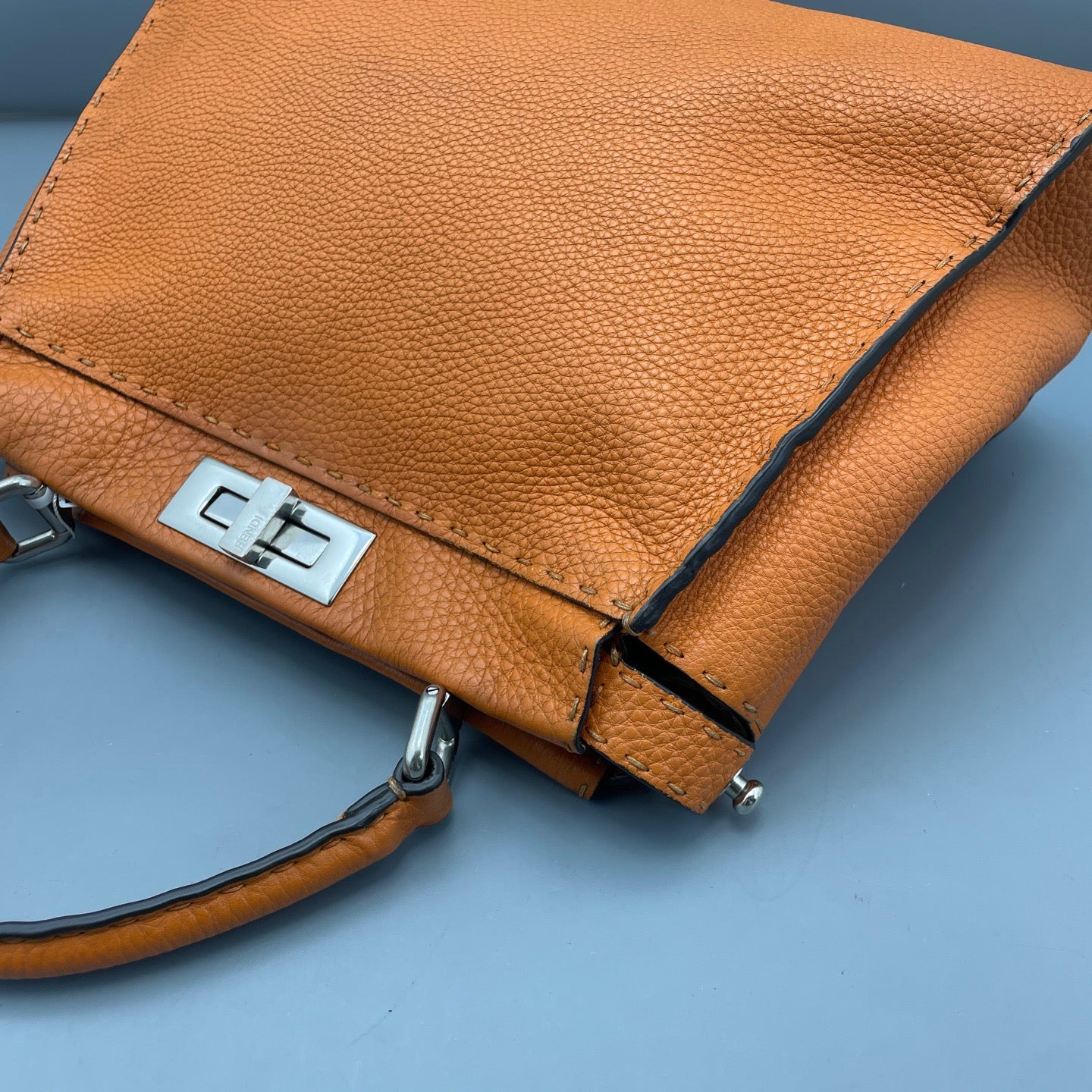 Fendi - Peekaboo - Leather - Orange - (medium)