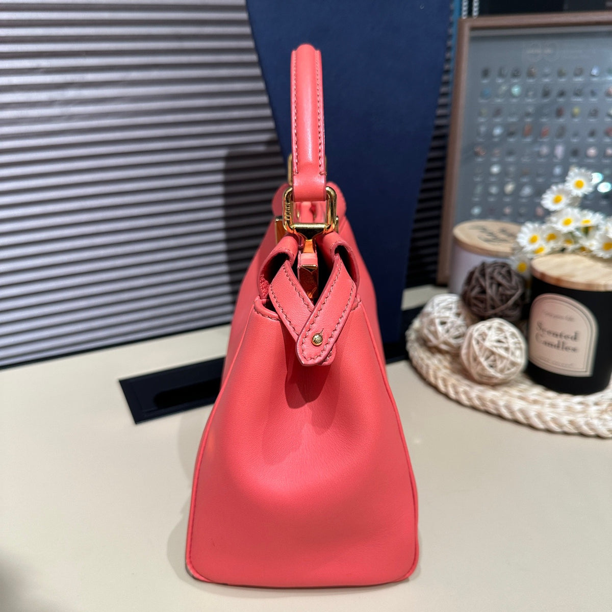 Fendi - Peekaboo - Leather - Orange - (Small)