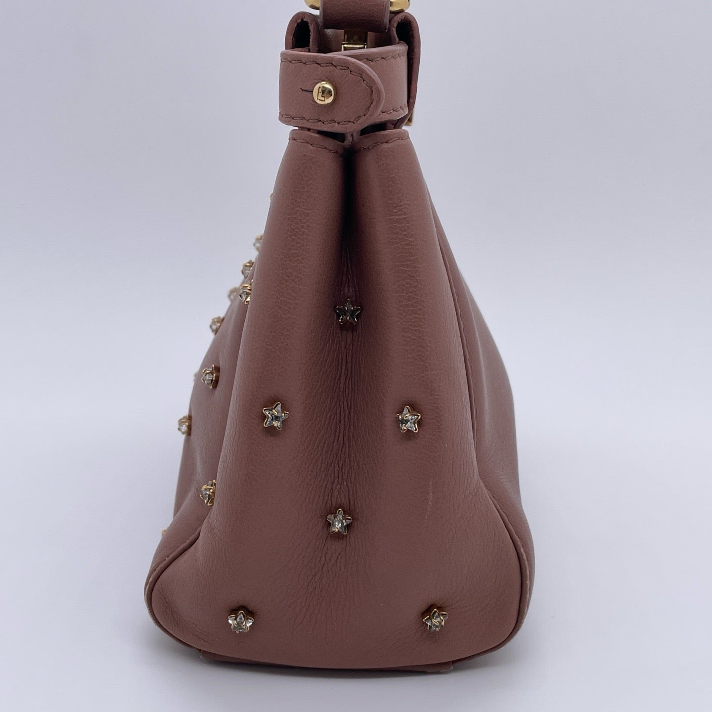 Fendi - Peekaboo - Leather - Pink - (mini)