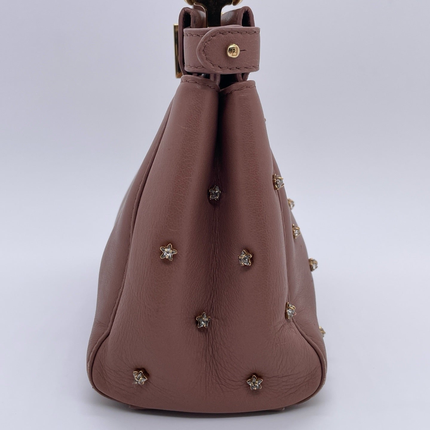 Fendi - Peekaboo - Leather - Pink - (mini)