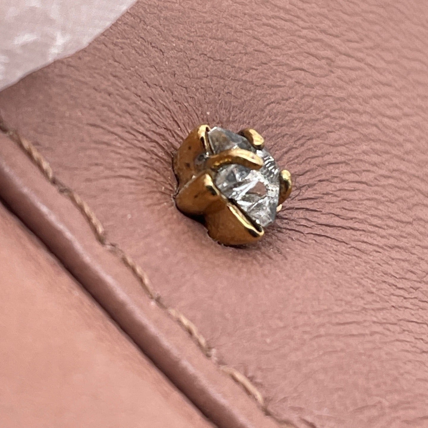 Fendi - Peekaboo - Leather - Pink - (mini)