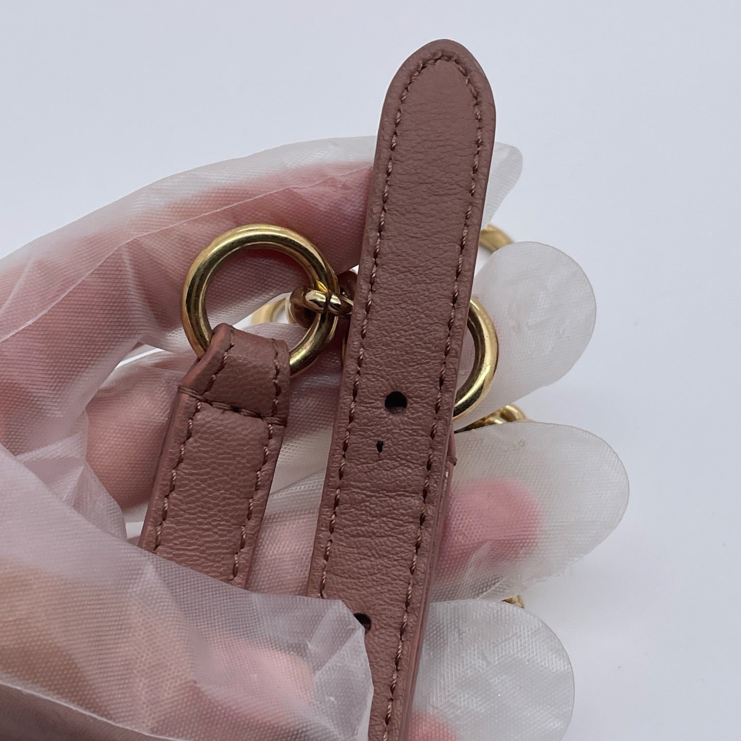 Fendi - Peekaboo - Leather - Pink - (mini)