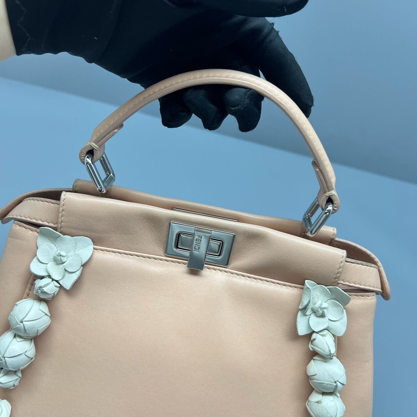 Fendi - Peekaboo - Leather - Pink - (small)