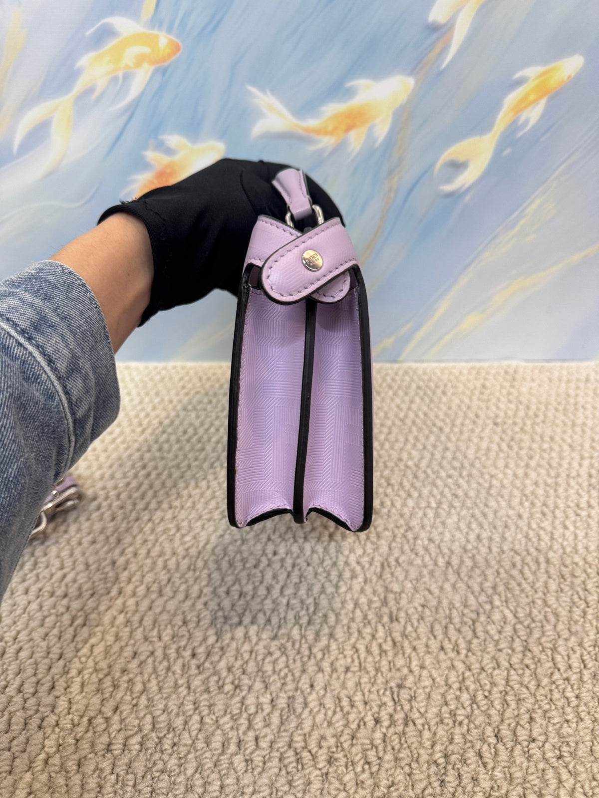 Fendi - Peekaboo - Leather - Purple - (mini)