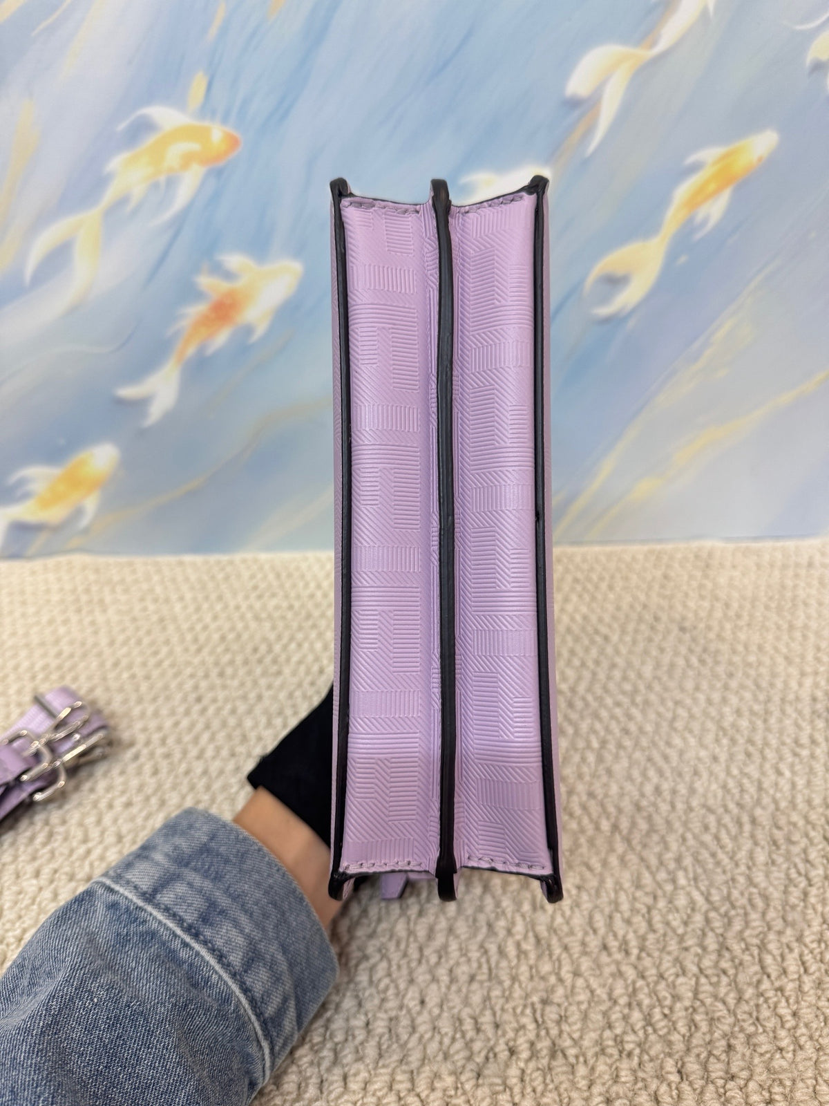 Fendi - Peekaboo - Leather - Purple - (mini)