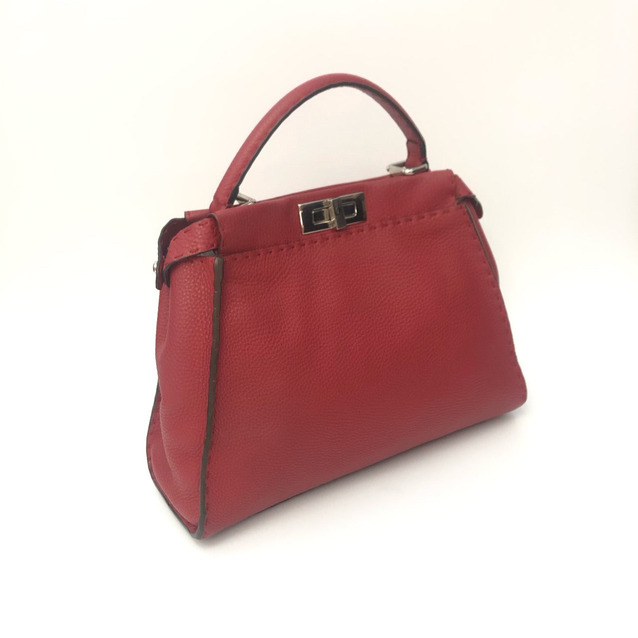 Fendi - Peekaboo - Leather - Red - (medium)