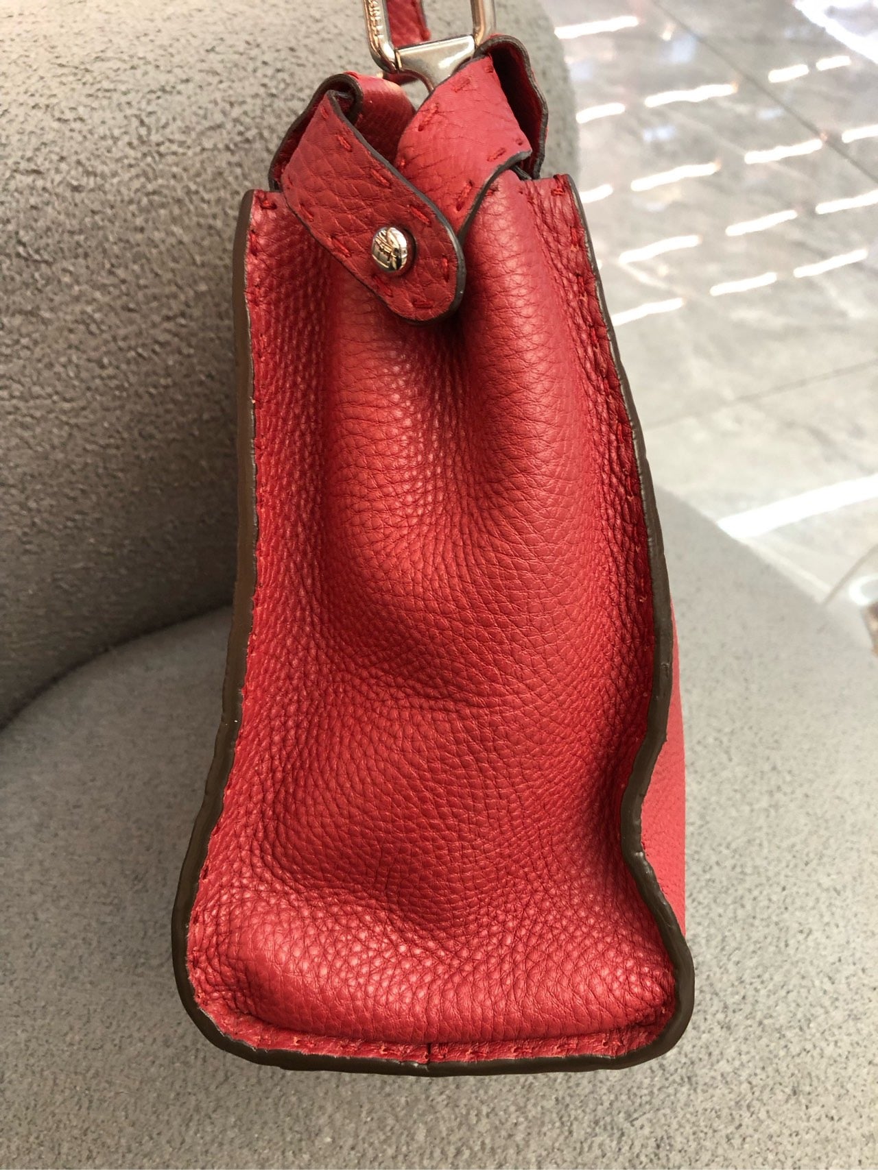 Fendi - Peekaboo - Leather - Red - (medium)