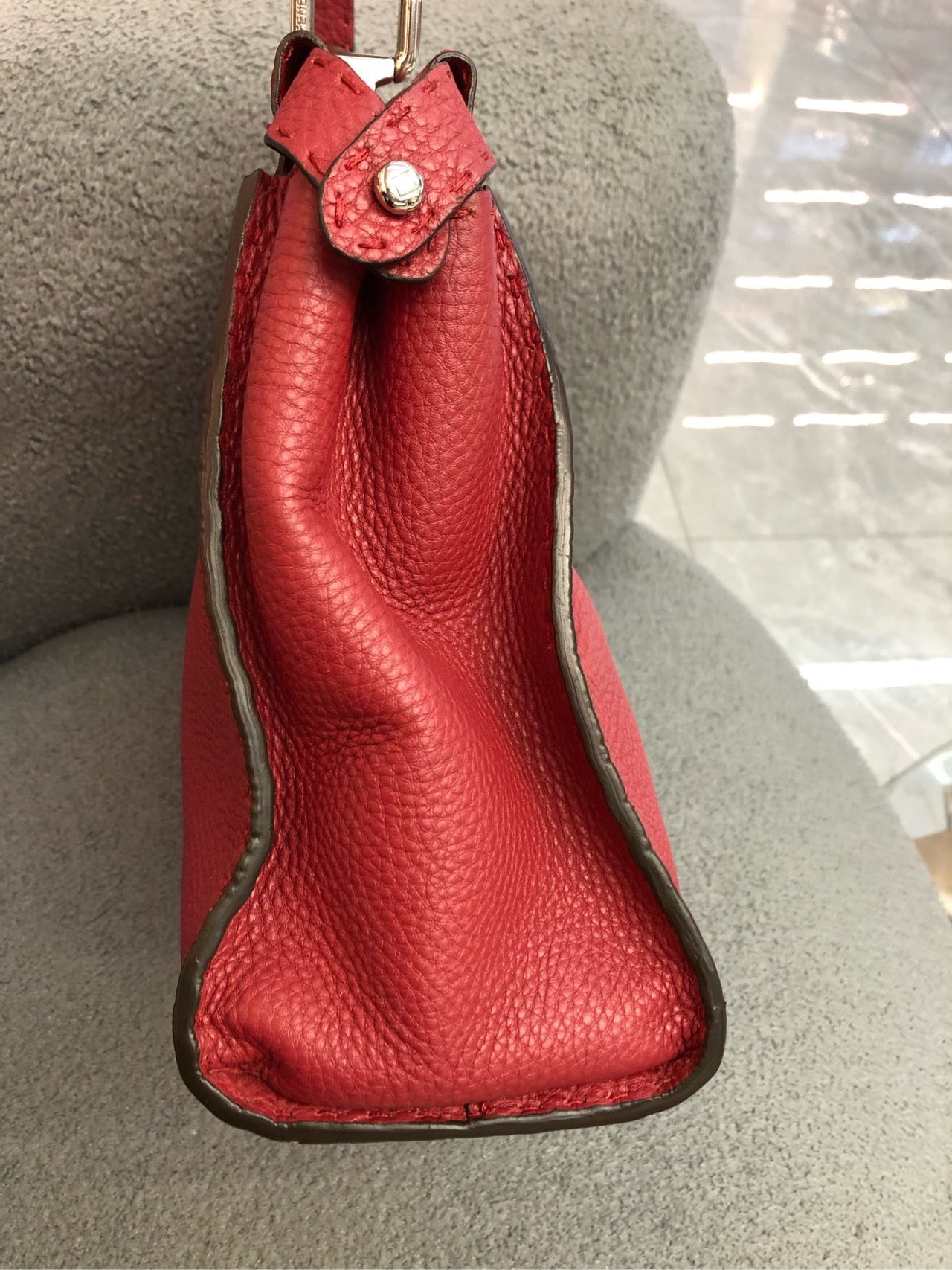 Fendi - Peekaboo - Leather - Red - (medium)