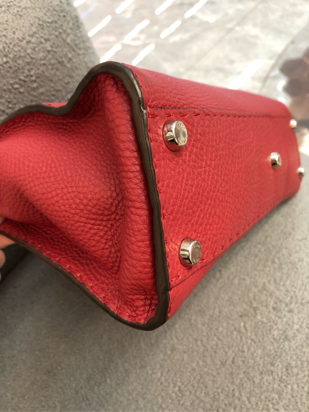 Fendi - Peekaboo - Leather - Red - (medium)