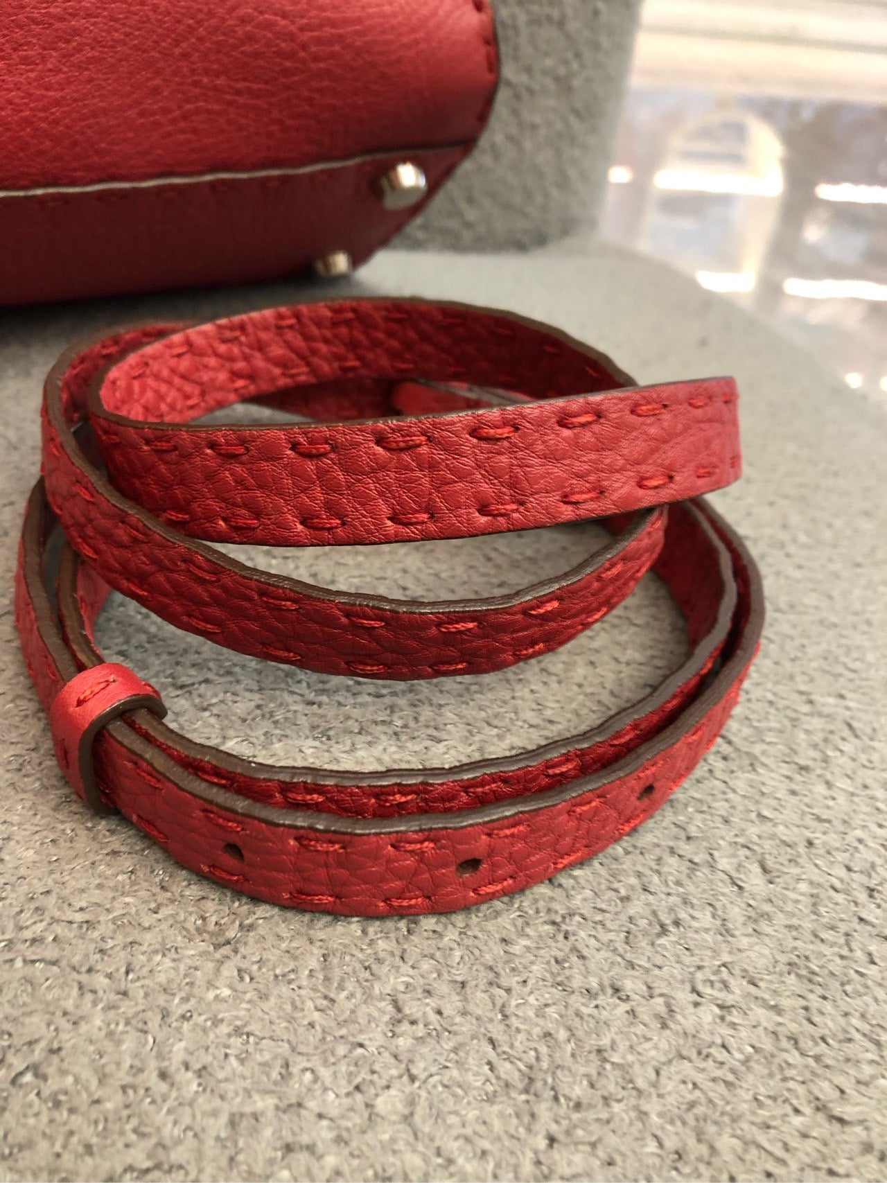 Fendi - Peekaboo - Leather - Red - (medium)